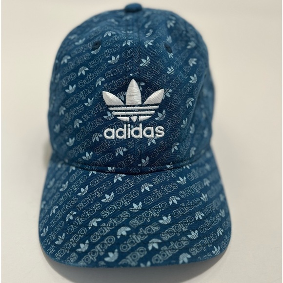 ADIDAS Logo Baseball Hat Adjustable Strap - Picture 2 of 15